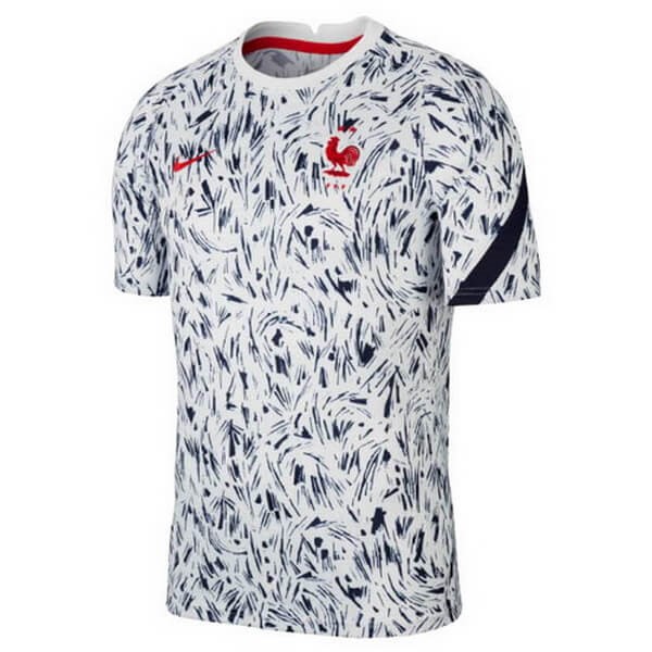 Tailandia Camiseta Francia Pre Match 2020 Blanco